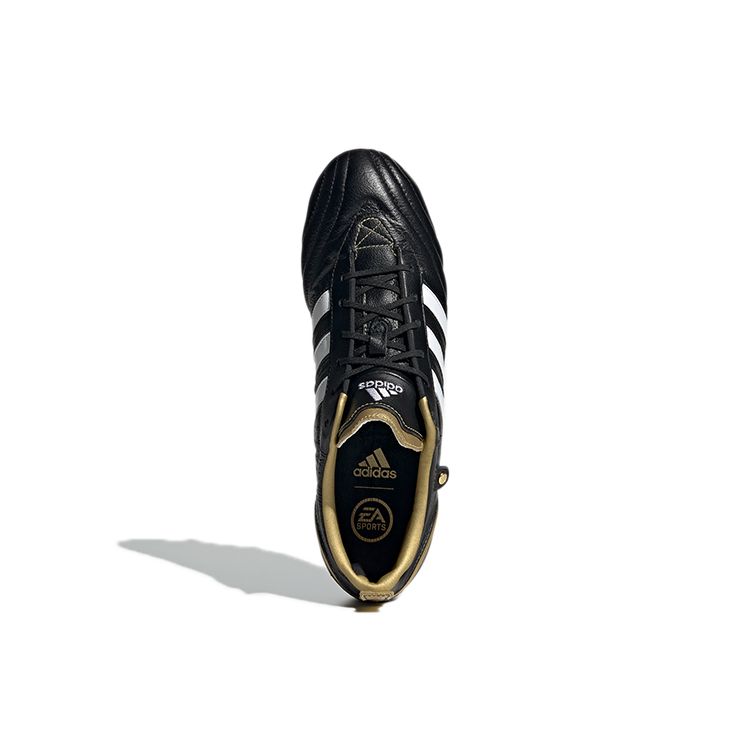 adidas Adipure FG Black Gold Metallic Мужские кроссовки Core-Black Zero-Metallic GX0218