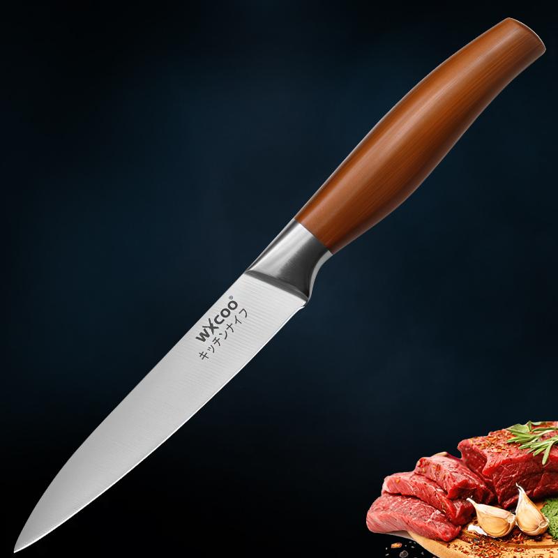 Японский нож шеф-повара Нержавеющая сталь Мясной тесак Нож для нарезки рыбы и овощей Кухонный нож Кухонные инструменты
