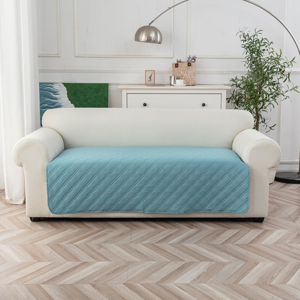 Genina Waterproof Couch Cover, Washable Couch Sofa Cover for Pets Friendly, Furniture Slipcover