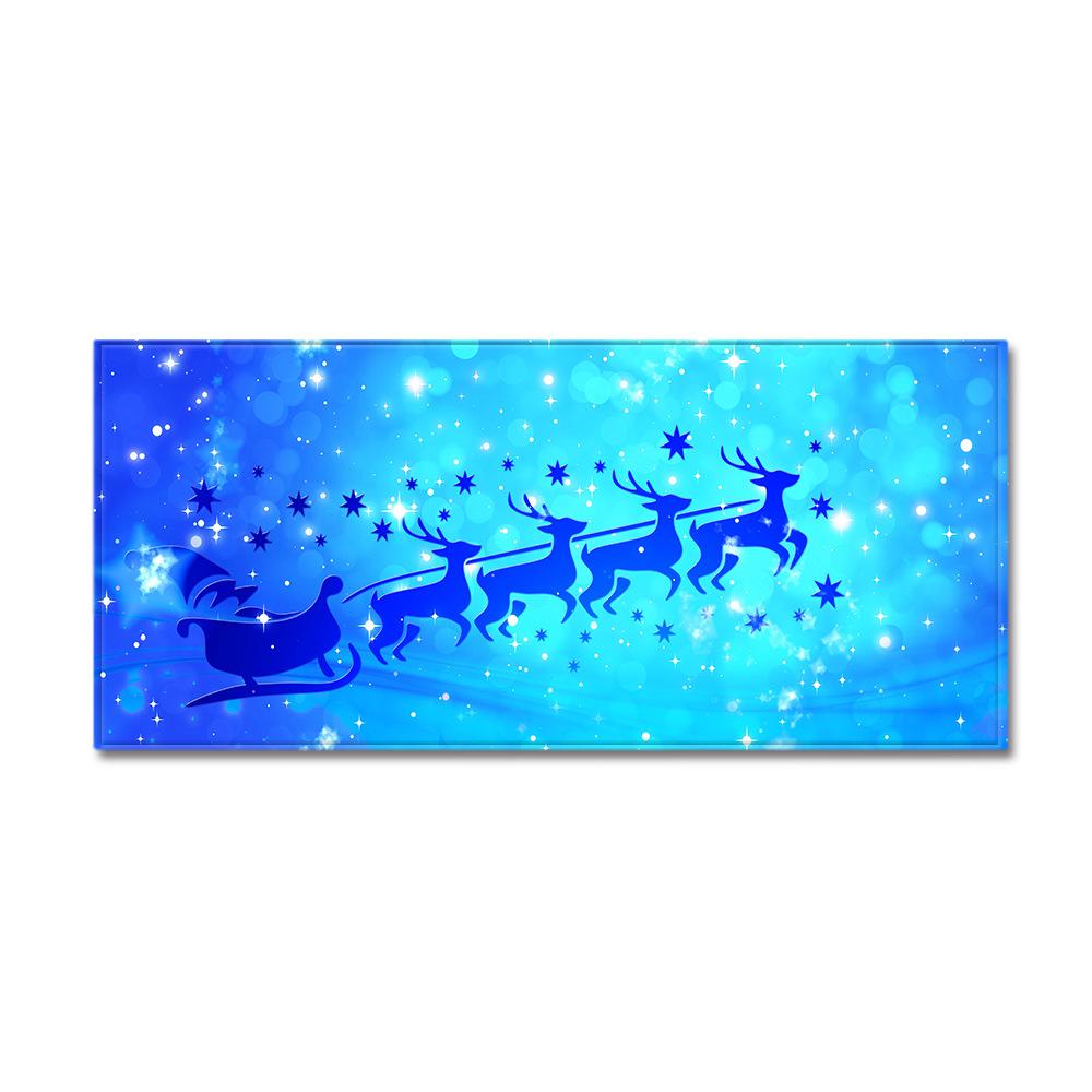 Рождественский кухонный песочный ковер придверный коврик длинный напольный коврик