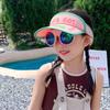 UV Protection Sun Hat with Sunglasses Baseball Cap Cartoon Children's Caps