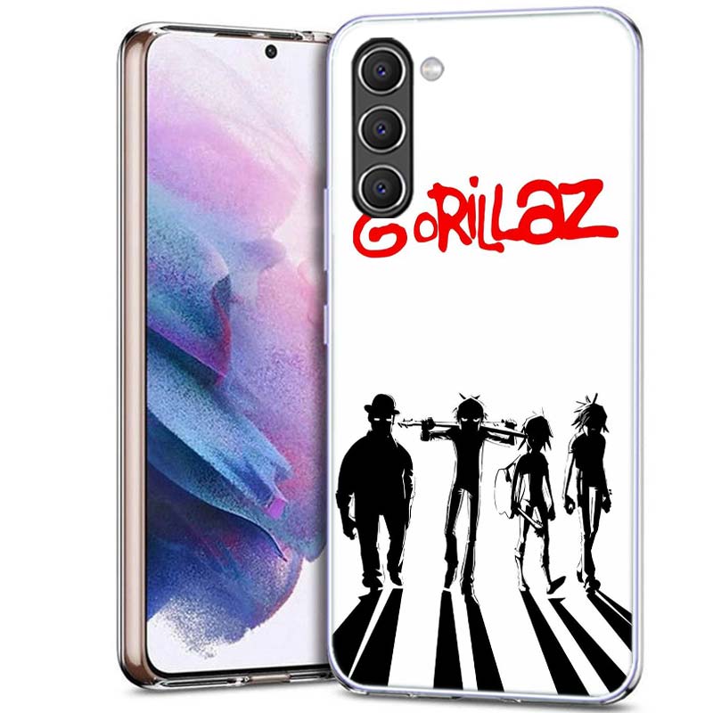 Аниме чехол для телефона Gorillaz для Samsung A54 A14 A24 A34 A17 A37 A57 A55 A35 A25 A15 A13 A23 A33 A53 A07 A05S A04S A03 A73 Galaxy N