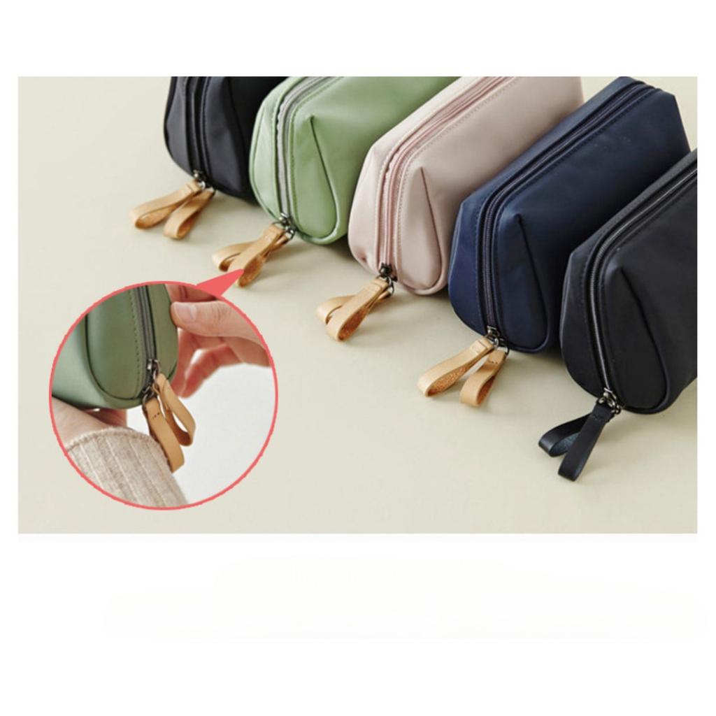 [Travel | Convenient] Compact | Simple Zippered Clutch, A Makeup Storage Bag for One Lipstick | Suitable for Travel and Outdoor Use