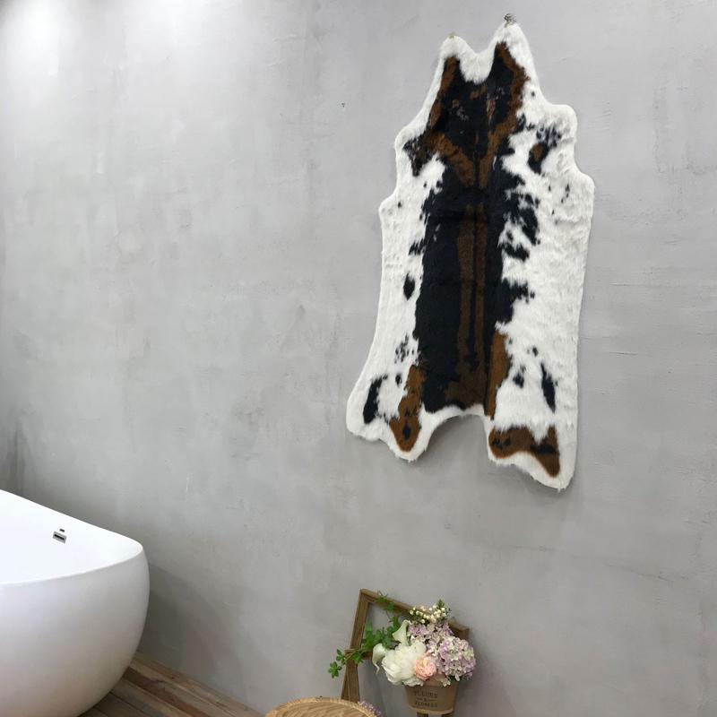 2020 Высококачественный домашний ковер из коровьей кожи, полный кожаный коврик для пола, коврик для стула, имитация коровы