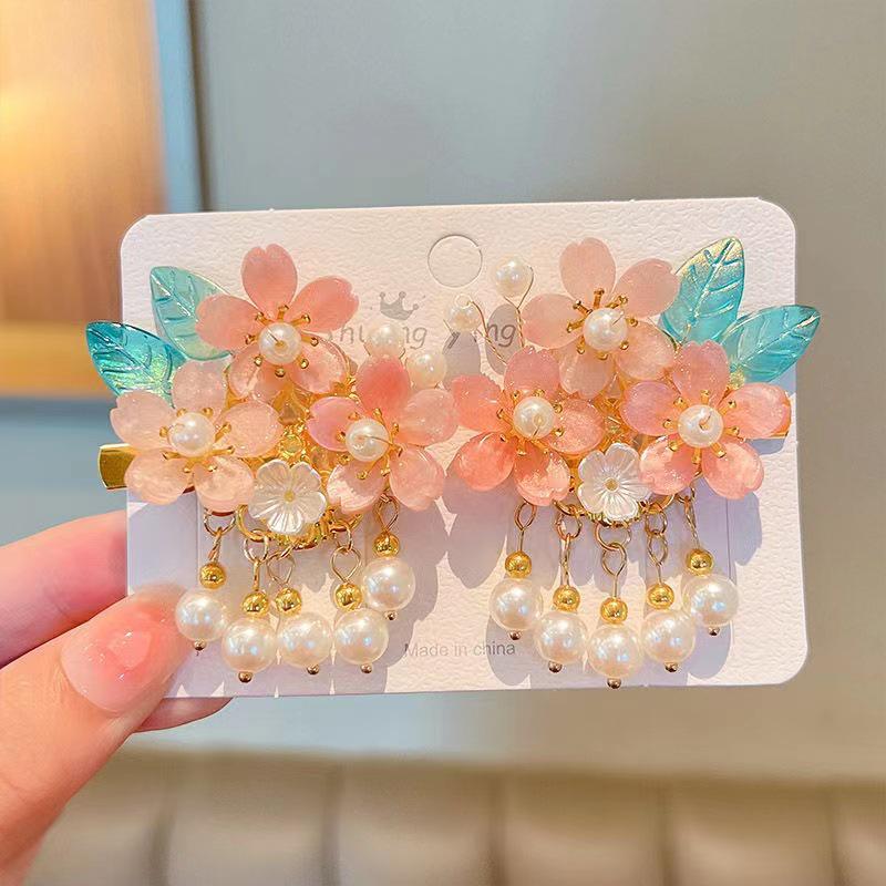 Китайские заколки для волос в стиле принцессы с кисточками - Аксессуары для волос Ханфу в древнем стиле для женщин и девочек