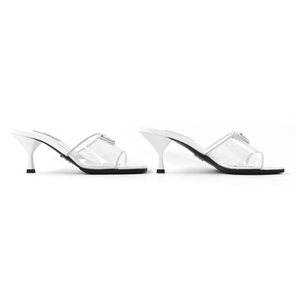 Excellent PRADA Sandals white leather Women 34 Used