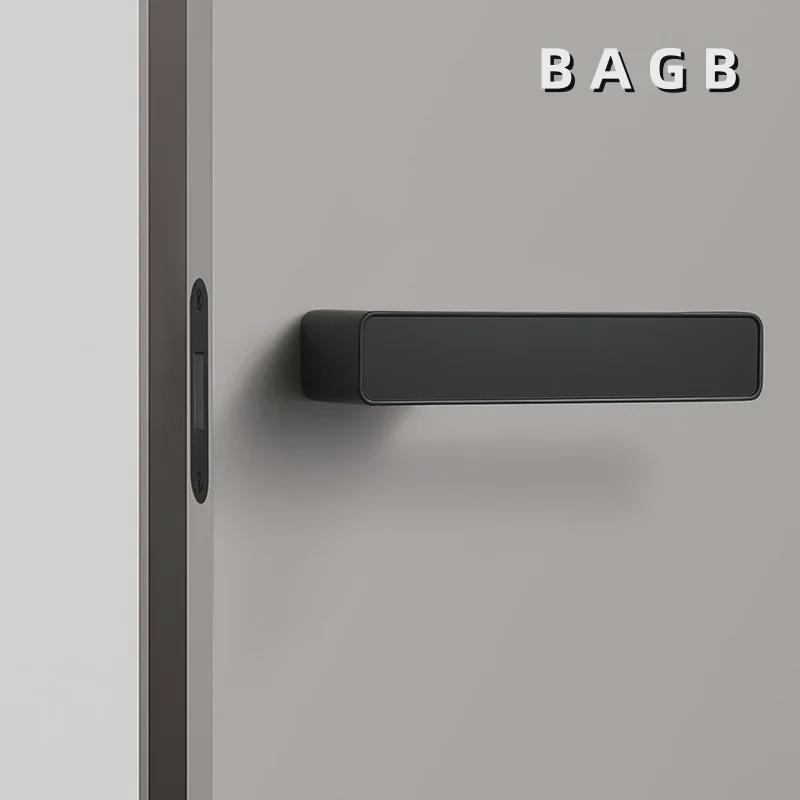 BAGB Italian Minimalist Silent Magnetic Door Lock for Indoor Bedrooms