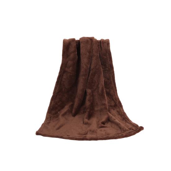 Coral Fleece Blankets Super Soft Shaggy Universal Solid-color Fleece Blankets for Sofa