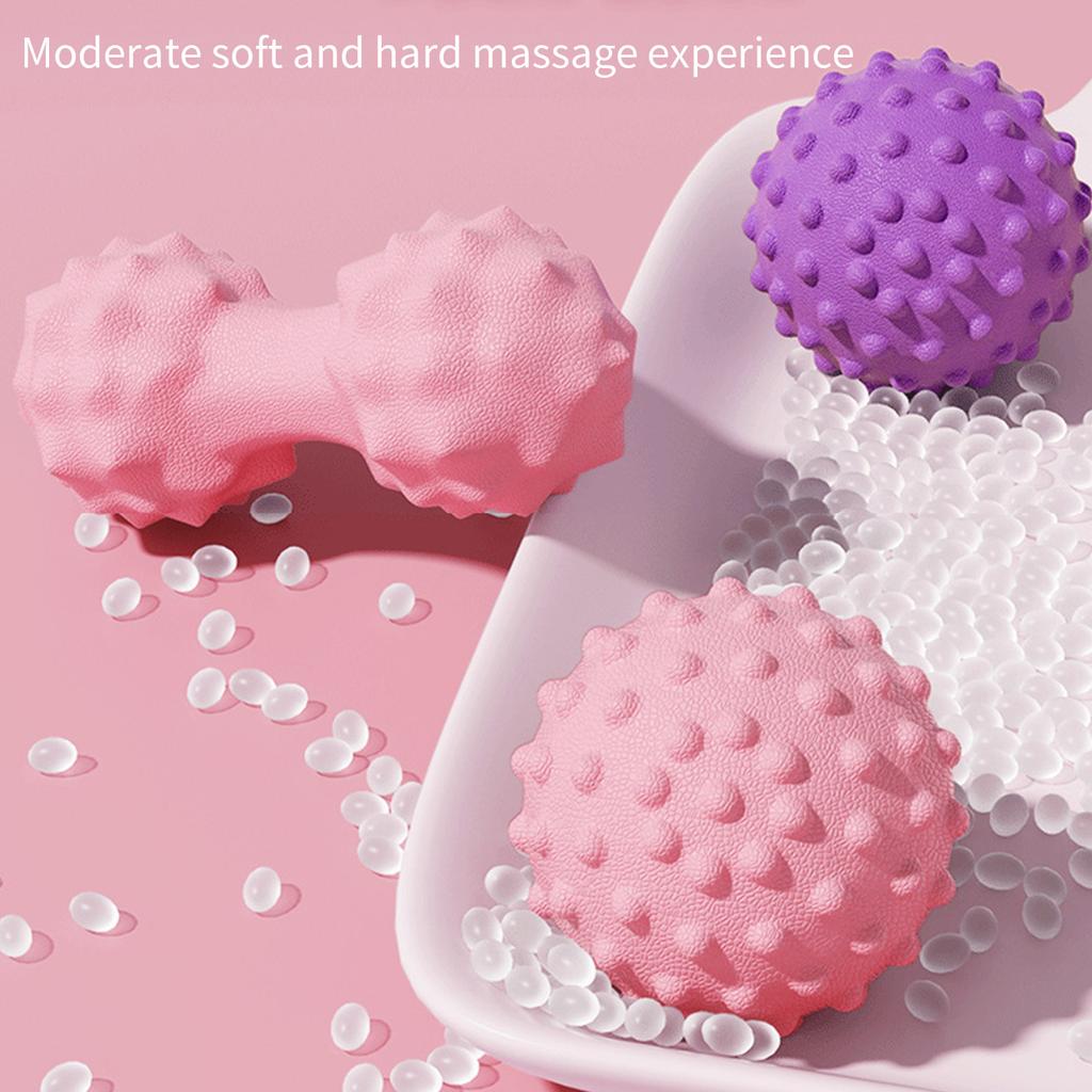 Массажный мяч TPR для ног и спины, массажер для талии, спины, восстановления мышц, инструмент для женщин и девушек