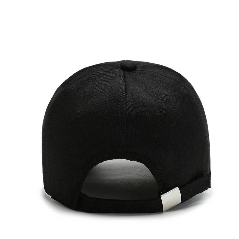 Casual Adjustable Baseball Cap Versatile UV Protection Sunscreen Hats Breathable Peaked Cap for Spring Summer