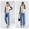 Талия для беременных с красивым эффектом удлинения тела и похудения [Onabebi] Брюки, брюки, джинсы, деним, регулировка, карманы, линия, повседневный,