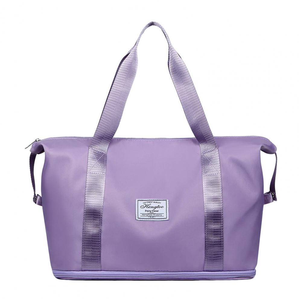 Дорожная спортивная сумка, водонепроницаемая портативная сумка-оксфорд с сухой и влажной ручкой, большая вместительная сумка из ткани Оксфорд для мужчин и женщин, ночная спортивная сумка для тренировок в тренажерном зале