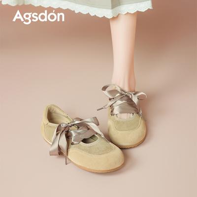 Туфли Мэри Джейн Augustine Sports Женские 2025 Новые Осенние Французские Ретро Туфли Лодочки Обувь Dexun