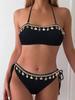 Women's Sexy Halter Tie-Up Bandeau Bikini Swimwear