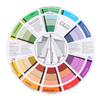 Professional Mix Guide Round Tattoo Nail Pigment Color Wheel Paper Card Supplies