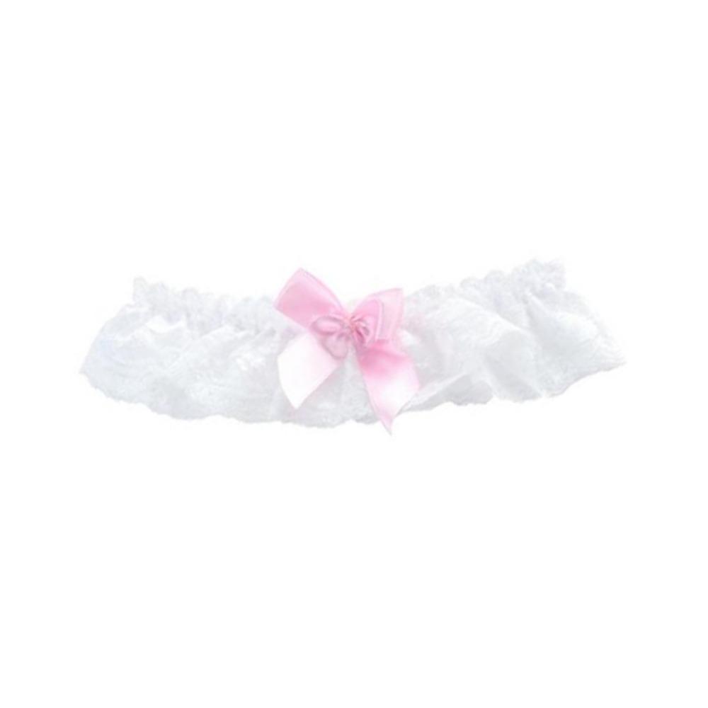 Lady Party Floral Bow Cosplay Thigh Garter Belt Leg Ring Sexy Lace Bowknot