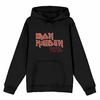 Iron Maiden Unisex Adult Number Of The Beast Album Logo Hoodie
