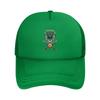 Power Rangers Turbo Gekiso Sentai Carranger Green Trucker Hats Outdoor Mesh Baseball Caps Power Rangers  Hat Golf Hats Summer