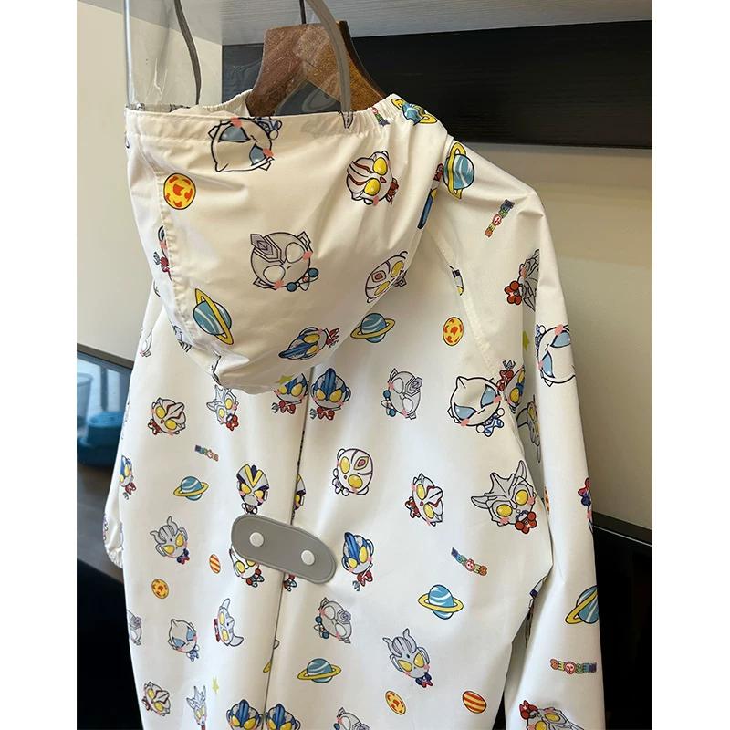 Children's Raincoat for Boys and Girls, with Backpack Space, 2026 New Model, Full-Body Rain Poncho for Elementary School Students