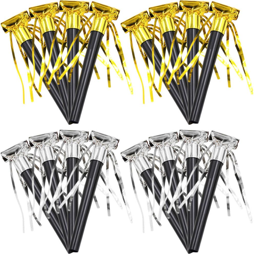 60 Pcs Dragon Blowing Toys Fringed Whistles Child