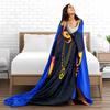 Retro Rock Legend Art Blanket for all seasons blanket lunch break throw gift
