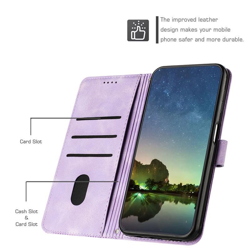 Для Oppo A2 A3 Pro A3X A2X A2M A1i A1X 4g 5g кошелек флип чехол кожаный роскошный слот для карт крышка