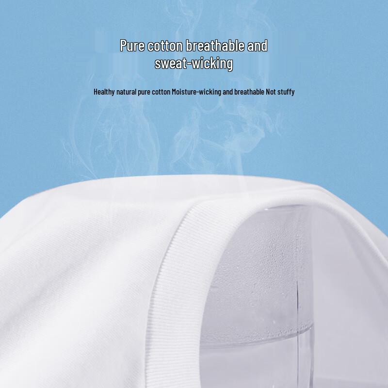 SEPTWOLVES Мужская футболка с коротким рукавом из 100% хлопка