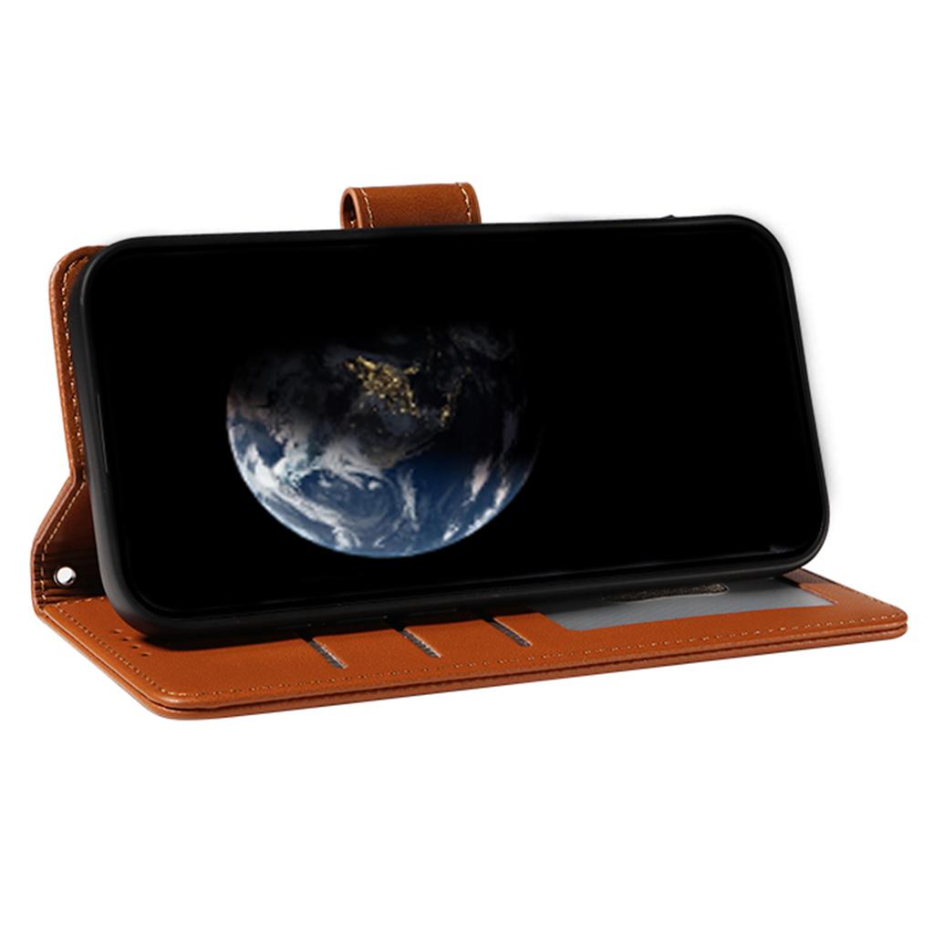 For Samsung Galaxy A16 4G/5G Case RFID Blocking PU Leather Wallet Flip Phone Cover with Wrist Strap