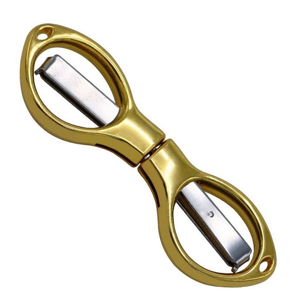 Stainless Steel Fishing Line Cutter Portable Needlework Scissors Stationery Scissors  Student