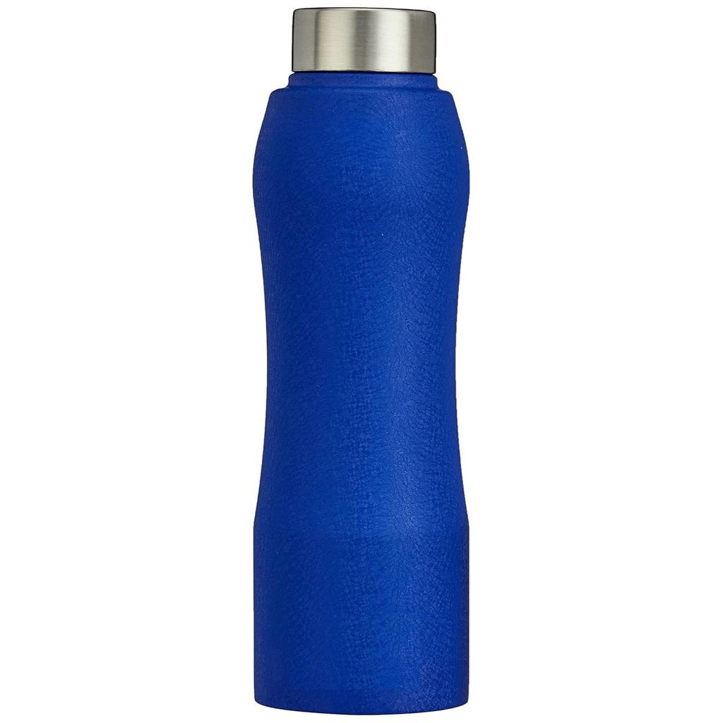 Stainless Steel Water Bottle with Hand Grip and Sipper, Set of 2 | Leak-Proof  | 1000 ml (Blue)