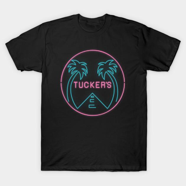 Asian Size Men Print T-shirt Tuckers Bar No-Cut Heat Transfer Print Cotton Tshirt