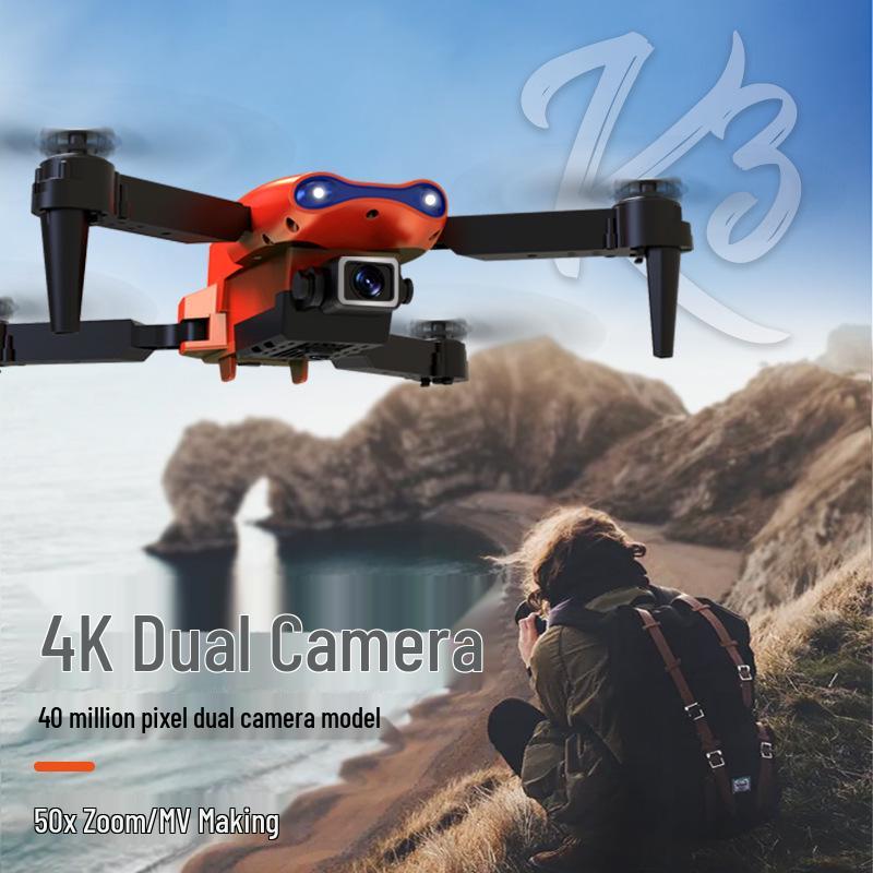 E99 4K Dual Camera Folding Drone - Aerial Photography Quadcopter with UHD Remote Control