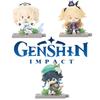 Серия Genshin Impact Фигурка из ПВХ Барбара Фишль Венти Кли и Другие Идеально для Домашнего Декора 8*5*7.5см