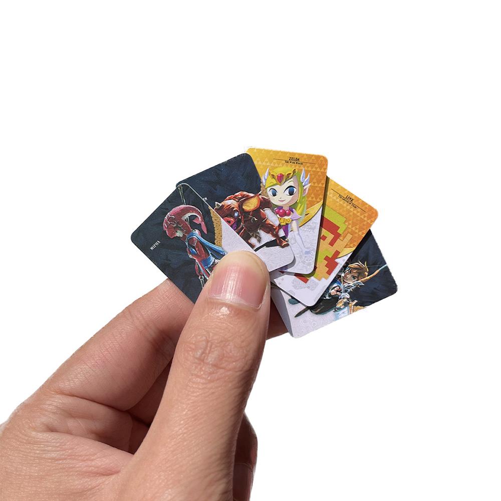 40 шт. Мини-игровые карты подходят для ZLD Tears of The Kingdom и Breath of The Wild