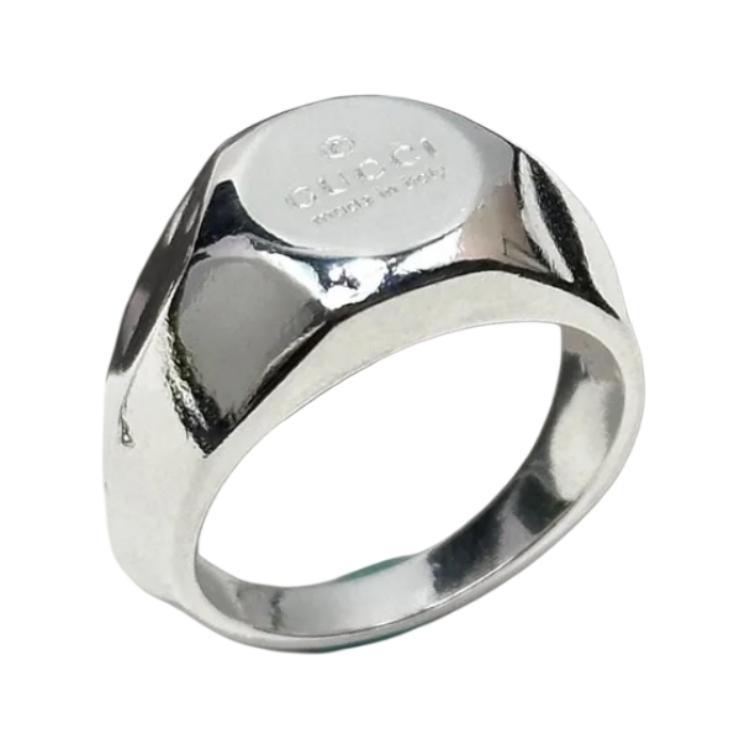 Gucci Кольца из стерлингового серебра 925 пробы Унисекс Серебряные 779162-J8400-8106