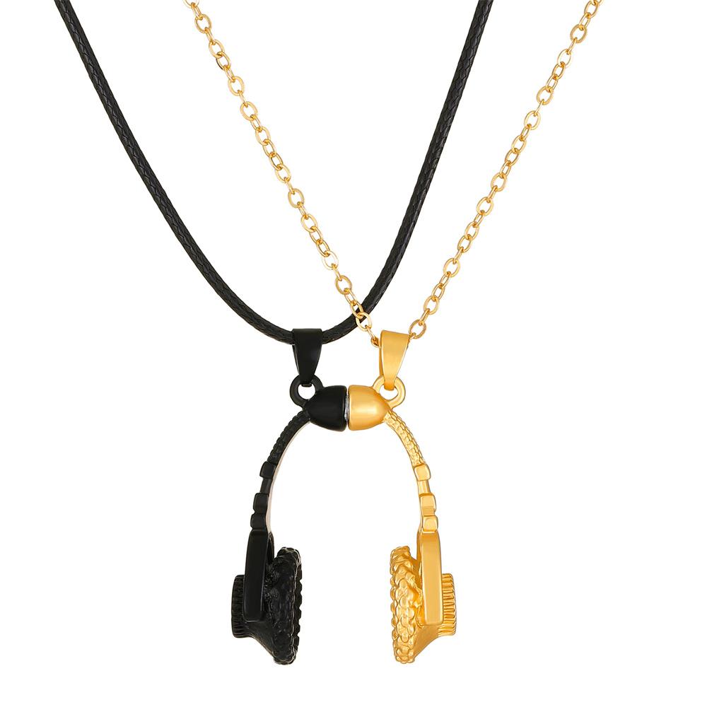 Я люблю тебя, лучшие друзья, парное ожерелье, ювелирные изделия, головоломка, BFF, ключ, замок, тайцзи, сердечки, подвески, ожерелья для женщин и мужчин, подарок, колье