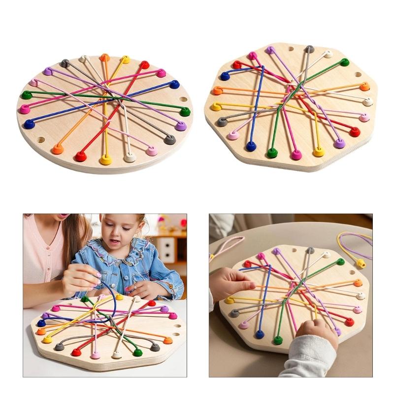 Interactive Rope Puzzle Problem Solving Toy for MultiPlayers Great for Home Party Gathering and Travel Entertainment