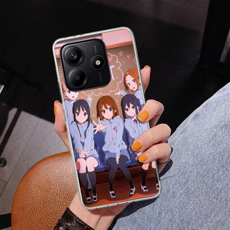 K on! Hirasawa Yui Anime Phnoe Case for Phnoe Case for Xiaomi Redmi Note 15 14 14S 13 Pro Plus 12 12S 11S 11E 10S 10 11T 5G Uniq