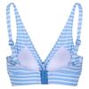 Regatta Женский/женский текстурированный бикини-топ в полоску Paloma