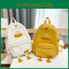 Backpack Kids Duck Nylon Polyester Cute Design For Kindergarten Daily Use