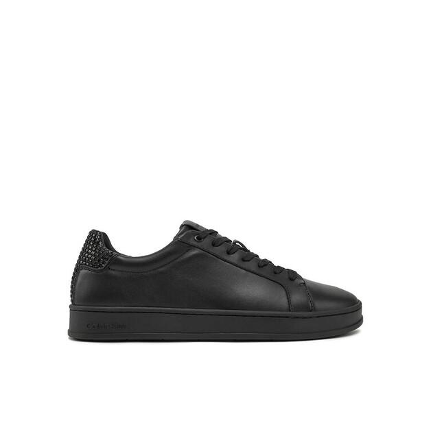 Men's Sneakers Calvin Klein Low Top Lace Up Woven Hm0hm01767 Black