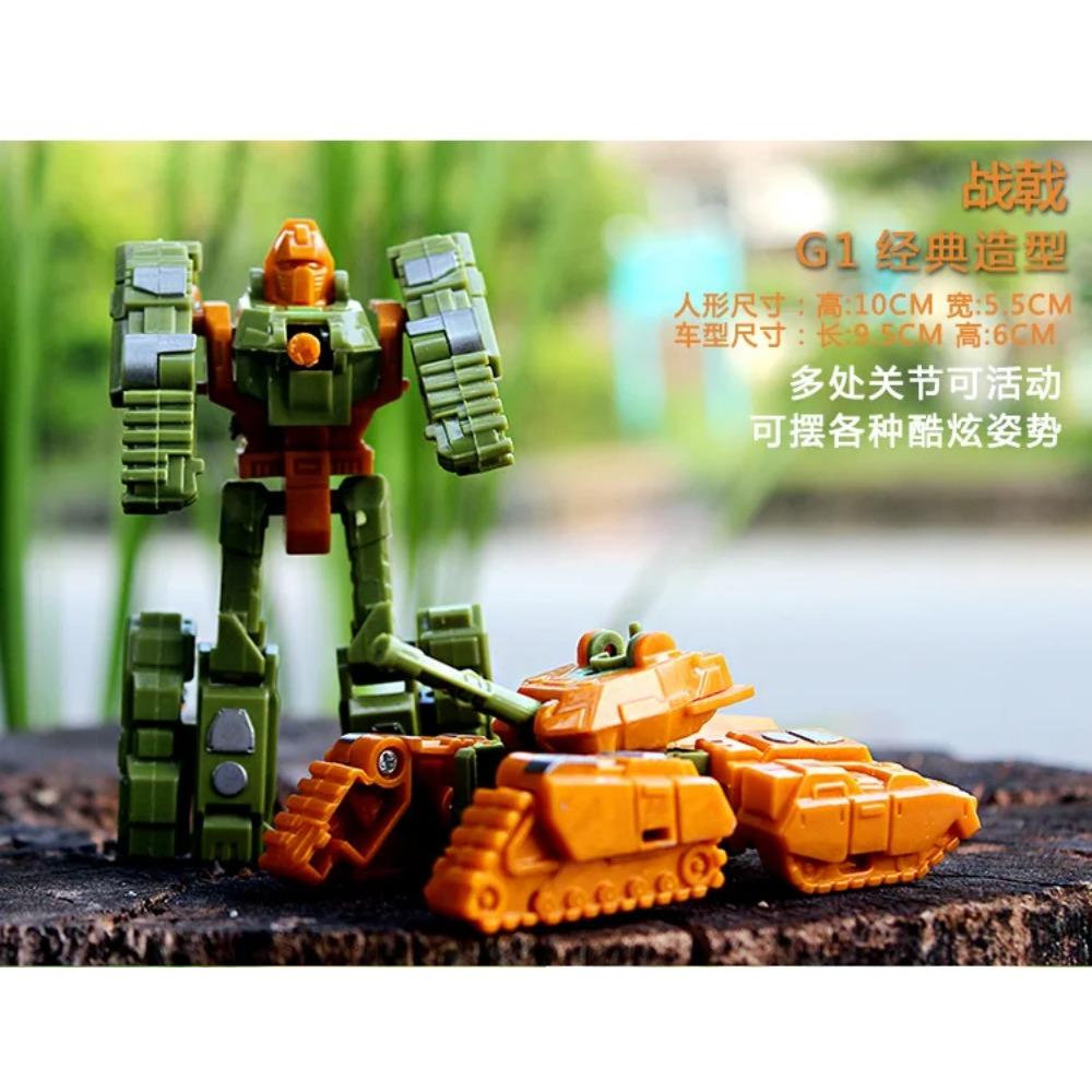 Трансформация Деформация Робот Желтая Машина Совместимая Модель Строительство Детский Блок Хобби Модель Машины Раннее Образование Детская Игрушка