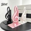 Настольный Декор-Украшение из PLA, 3D-печатная Музыкальная Нота, Закладка для Книг, Декоративный Органайзер для Полок