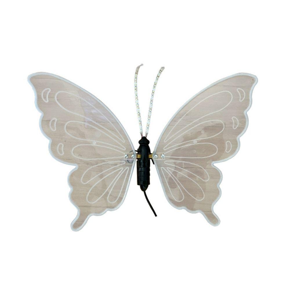 Static Outdoor Led Lamp Butterfly Shape Lighting Outdoor Lighting for Festival Home Party Holiday