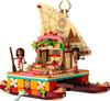 LEGO Disney Princess Моана и Приключенческая лодка 43210, Конструктор, Подарок, Приключение принцессы, Для девочек, От 6 лет
