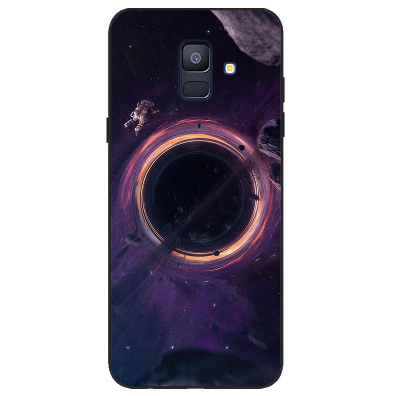 For Samsung Galaxy A6 2018 Silicone Case SIM SM A600 A600F Phone Case Tpu Case Coque Samsung Galaxy A62018 black