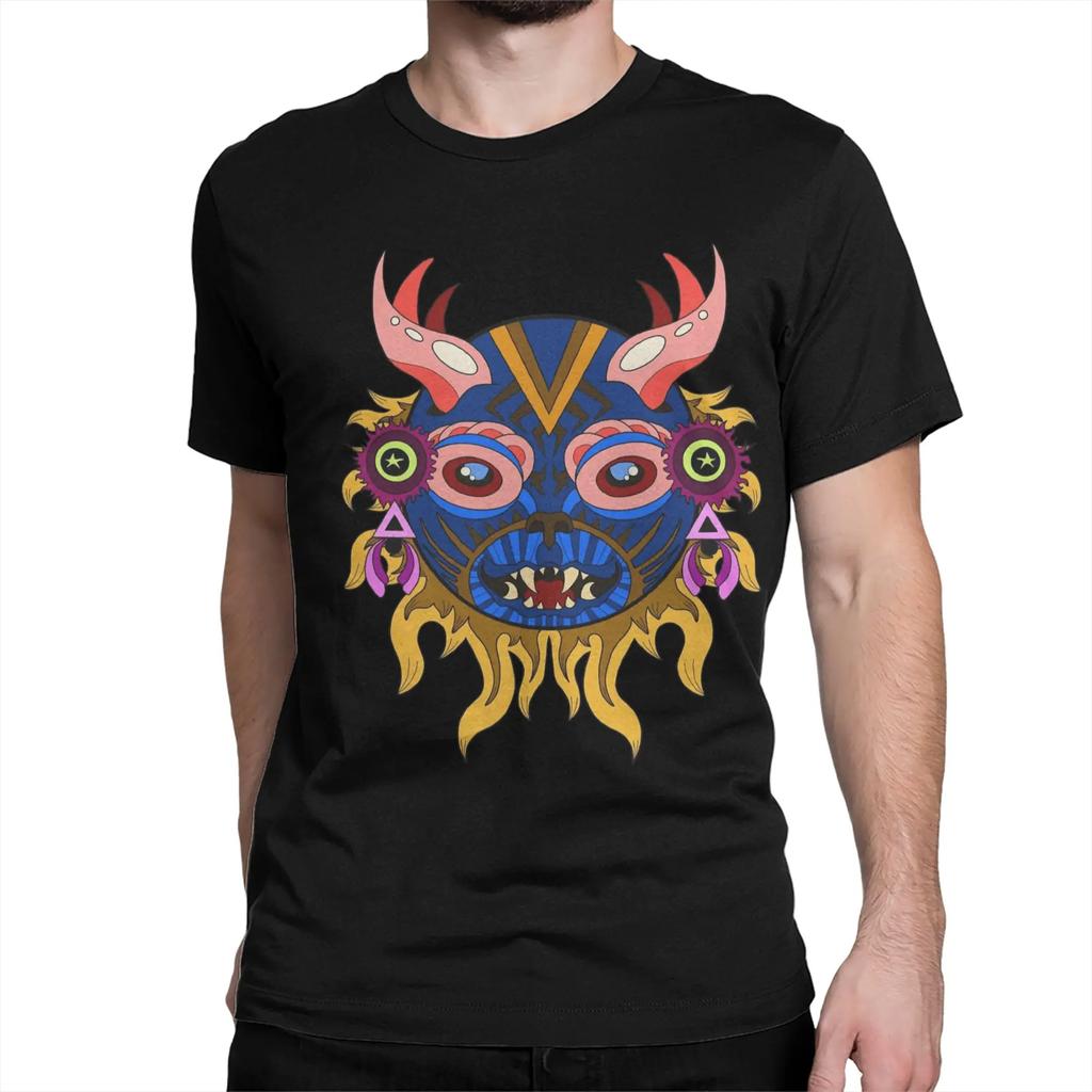 Vintage Majoras Majoras Mask Zeldas Legend Tshirt Unisex 100 Cotton T Shirts Short Sleeve Tee Shirt Plus Size Clothes