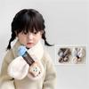 Infant Fleece Neck Warmer Children Plush Scarf Cotton Scarf for Winter Outdoor Activity Suitable for Kids 3 to 10 Year