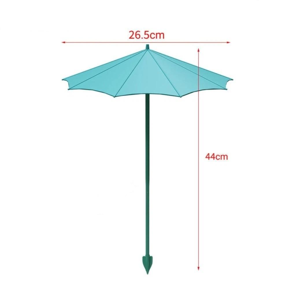 Mini Plant Umbrella UV-protective Garden Plant Shades Seedlings Sunshade Umbrella  Potted Plants