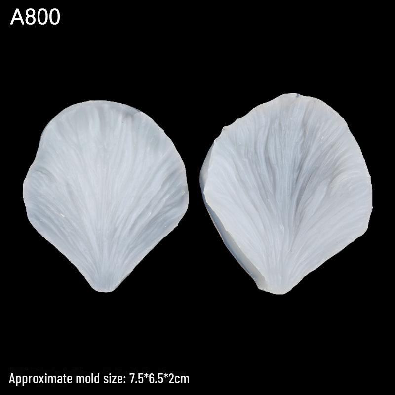 Форма для помадки с текстурой в виде тюльпана и розы для украшения торта